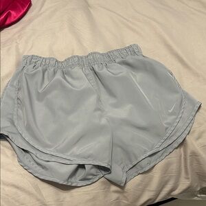 Nike Women's Athletic Shorts in Light Gray